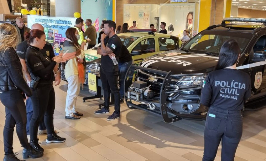 PCPR participa de ação educativa de trânsito em Curitiba