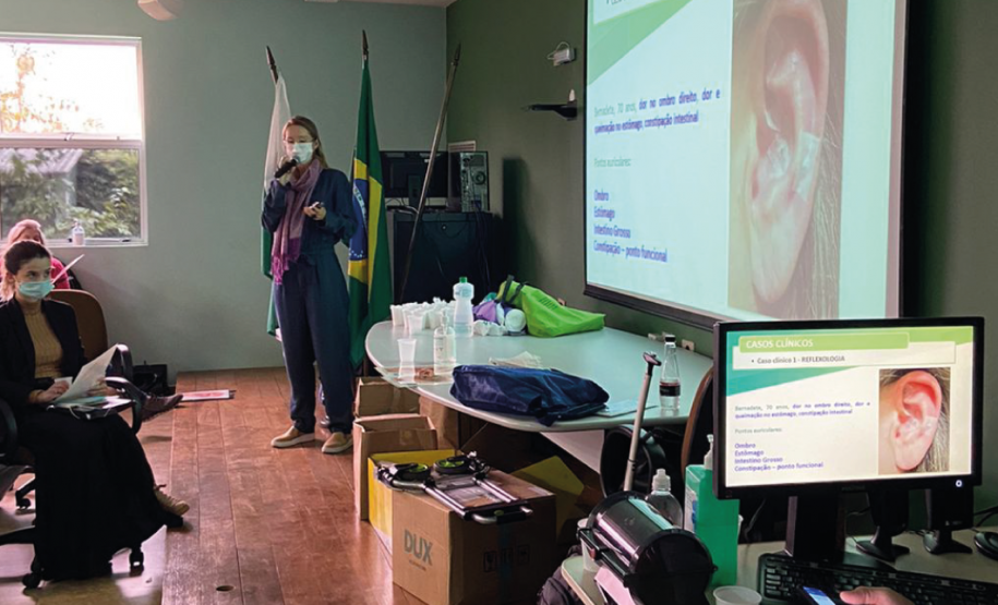 Saúde oferece curso gratuito de formação em auriculoterapia para atuar no SUS