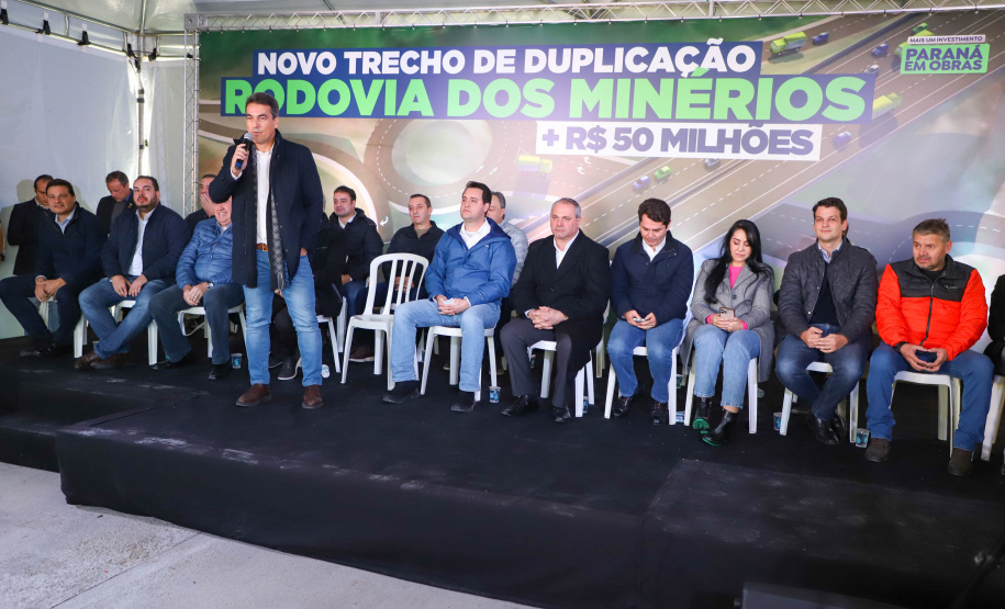 Governador libera R$ 50 milhões e autoriza nova fase da duplicação da Rodovia dos Minérios