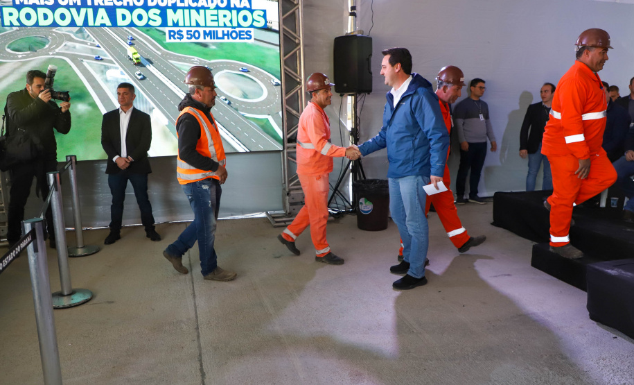 Governador libera R$ 50 milhões e autoriza nova fase da duplicação da Rodovia dos Minérios