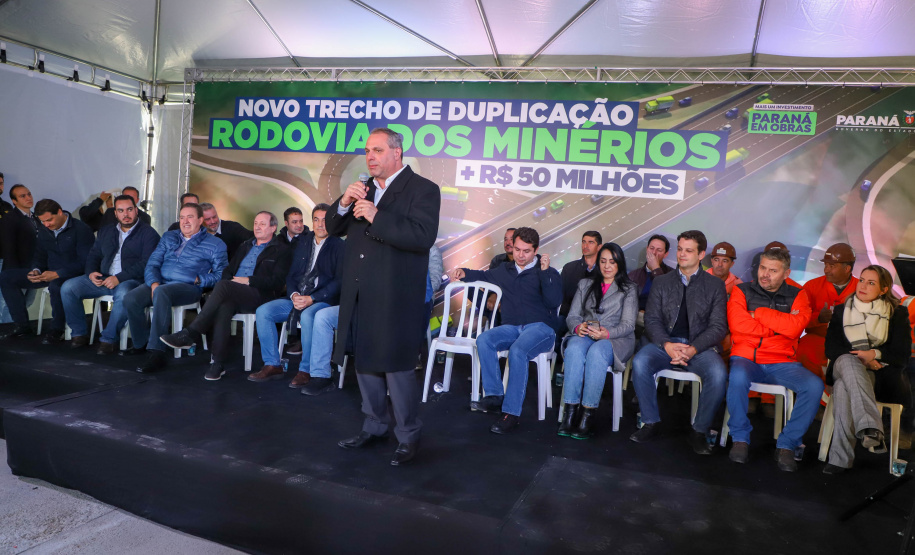 Governador libera R$ 50 milhões e autoriza nova fase da duplicação da Rodovia dos Minérios