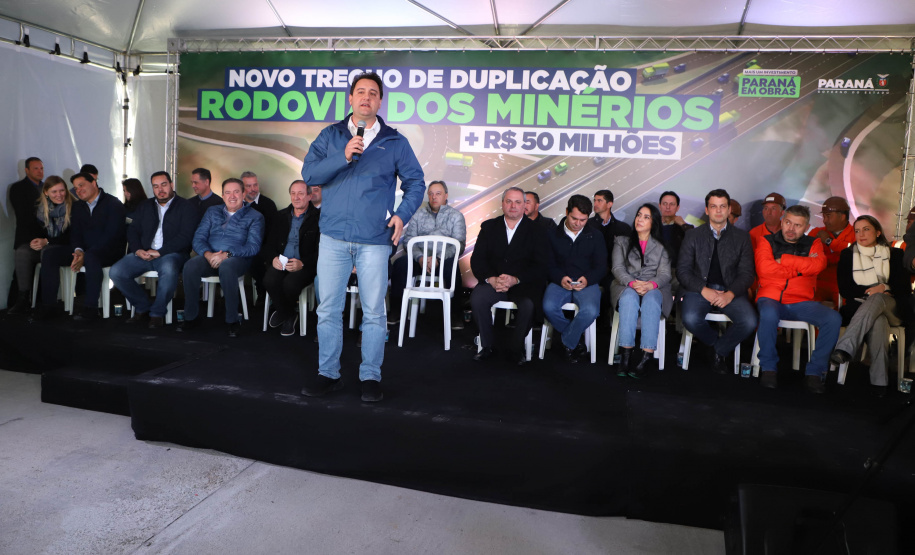 Governador libera R$ 50 milhões e autoriza nova fase da duplicação da Rodovia dos Minérios