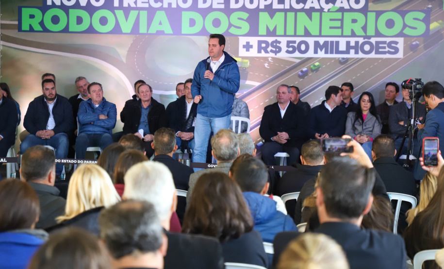 Governador libera R$ 50 milhões e autoriza nova fase da duplicação da Rodovia dos Minérios