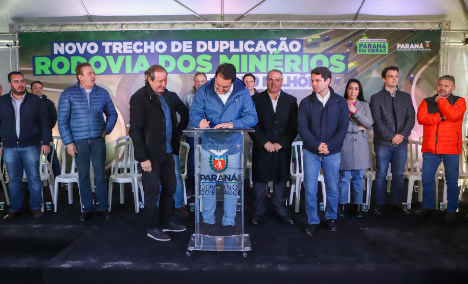 Governador libera R$ 50 milhões e autoriza nova fase da duplicação da Rodovia dos Minérios