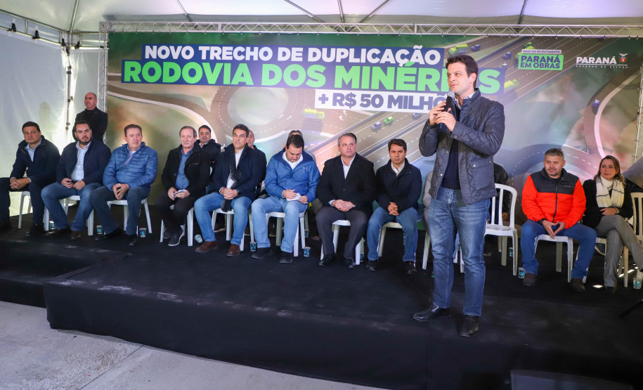 Governador libera R$ 50 milhões e autoriza nova fase da duplicação da Rodovia dos Minérios