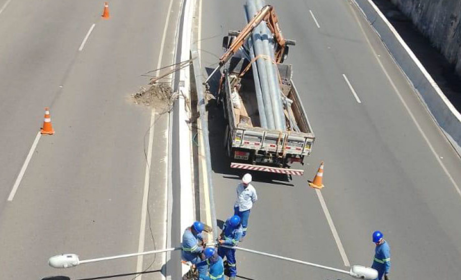 DER/PR garante nova iluminação para a rodovia João Leopoldo Jacomel