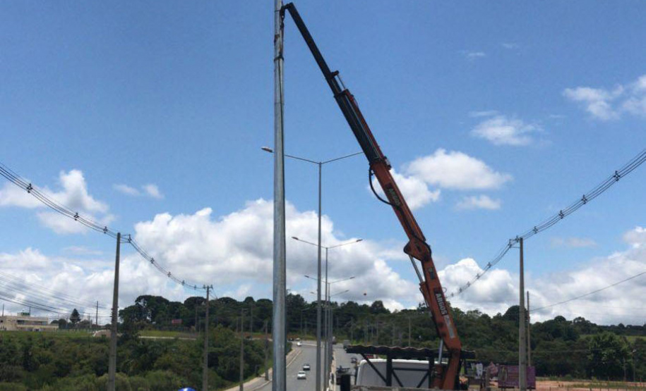 DER/PR garante nova iluminação para a rodovia João Leopoldo Jacomel