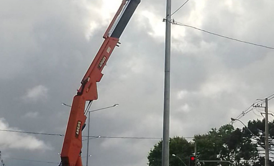DER/PR garante nova iluminação para a rodovia João Leopoldo Jacomel