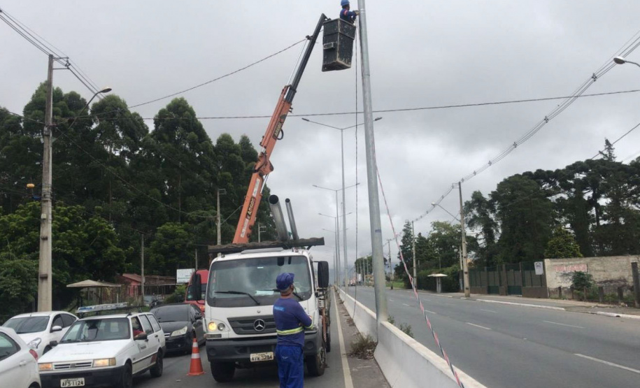 DER/PR garante nova iluminação para a rodovia João Leopoldo Jacomel