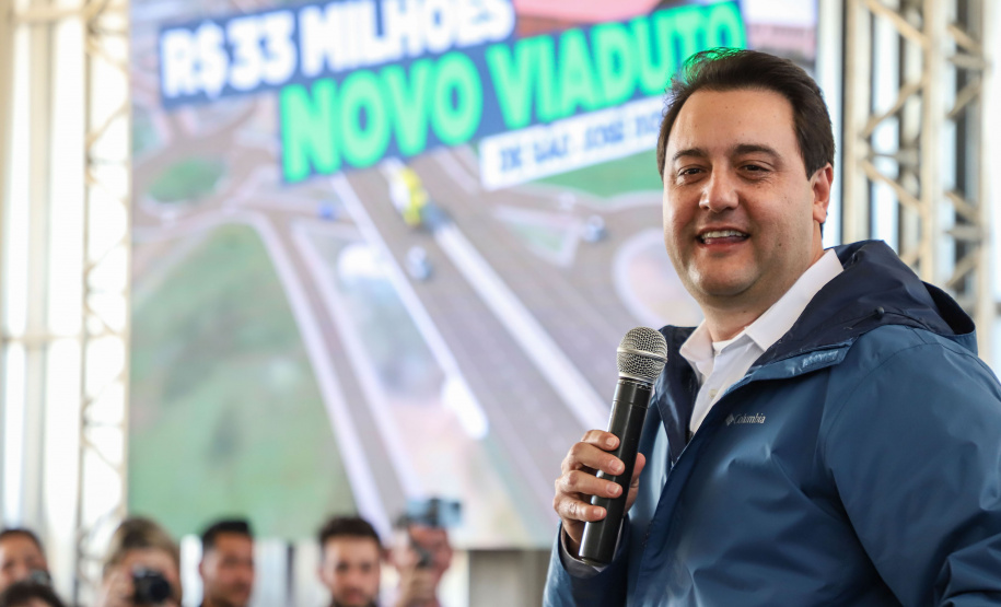 ASSINATURA DA ORDEM DE SERVIÇO DAS OBRAS DO NOVO VIADUTO DE SÃO JOSÉ DOS PINHAIS