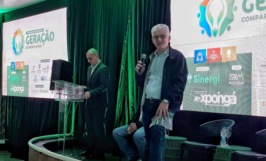 Na Expoingá, secretário da Agricultura defende investimento em energias renováveis no campo