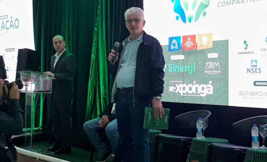 Na Expoingá, secretário da Agricultura defende investimento em energias renováveis no campo