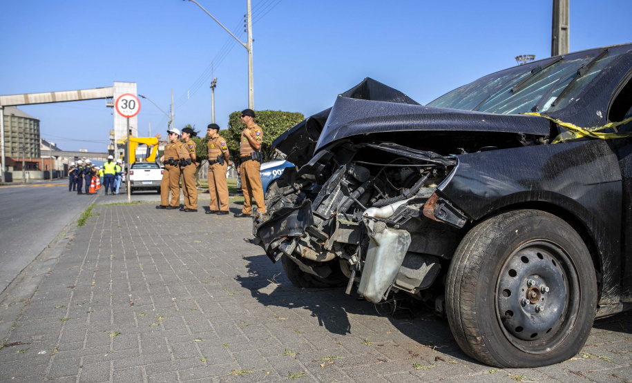 Portos do Paraná promove blitz educativa alinhada com o Movimento Maio Amarelo