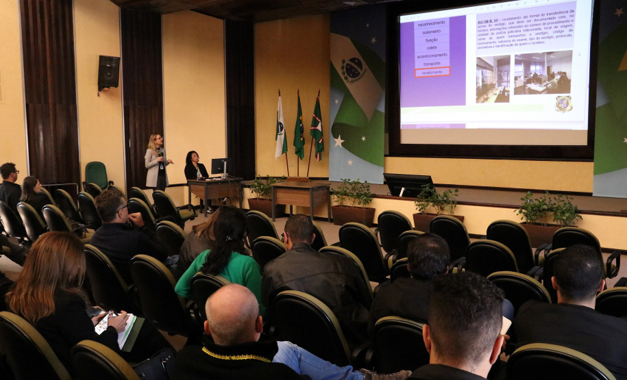 Polícia Científica do Paraná promove 2º Curso de Atualização e Padronização de Procedimentos dos Gestores