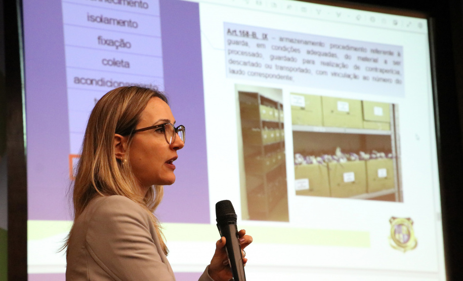 Polícia Científica do Paraná promove 2º Curso de Atualização e Padronização de Procedimentos dos Gestores