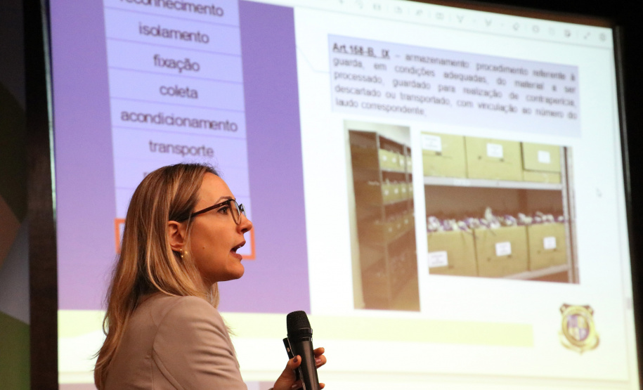 Polícia Científica do Paraná promove 2º Curso de Atualização e Padronização de Procedimentos dos Gestores