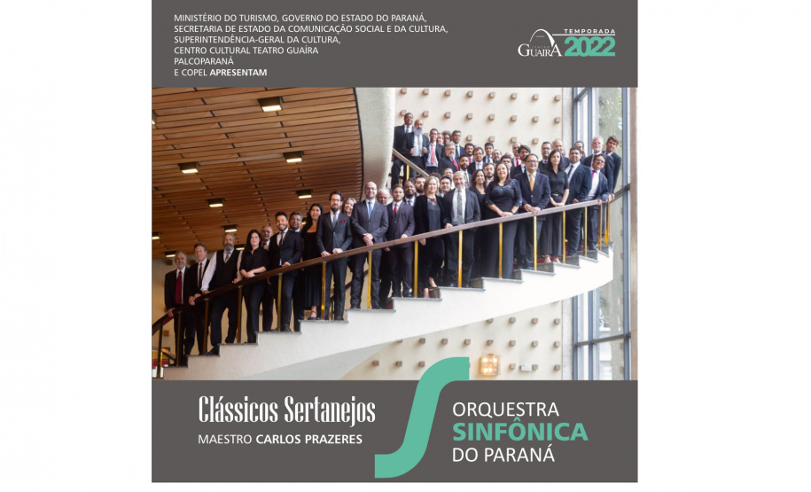 Orquestra Sinfônica do Paraná se apresenta em quatro cidades em maio