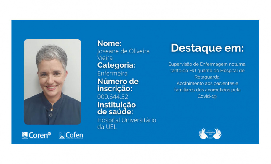 Coren-PR premia profissionais de Enfermagem dos Hospitais Universitários