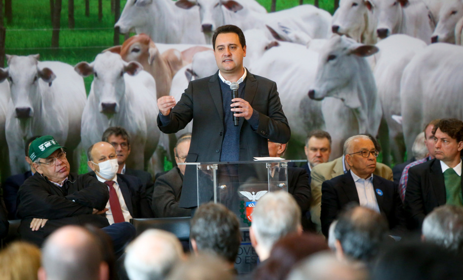 O Governo do Estado celebra nesta terça-feira (31) o primeiro ano do Paraná como área livre de febre aftosa sem vacinação e comemora os 10 anos de fundação da Agência de Defesa Agropecuária do Paraná (Adapar) - Curitiba, 31/05/2022