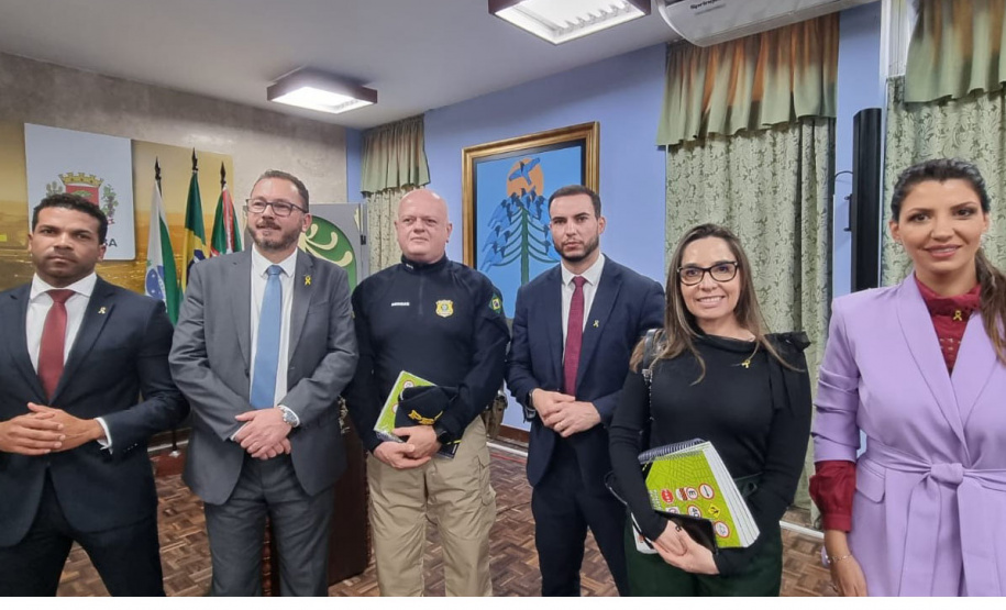 PCPR participa de evento de abertura da campanha Maio Amarelo