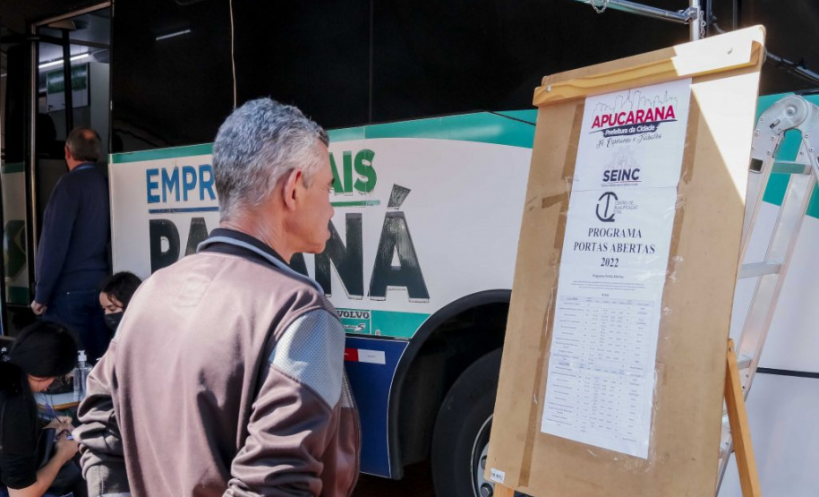 Emprega Mais Paraná realiza mais de mil atendimentos em Apucarana