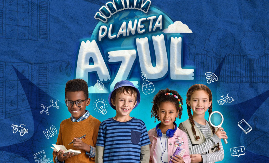 Sanepar lança "Turminha do Planeta Azul" em nova campanha publicitária