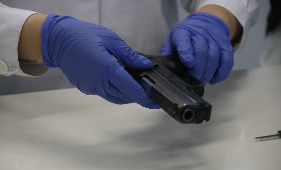 Paraná é o primeiro Estado a solucionar crimes por armas de fogo com o auxílio do Sistema Nacional de Análise Balística (SINAB)