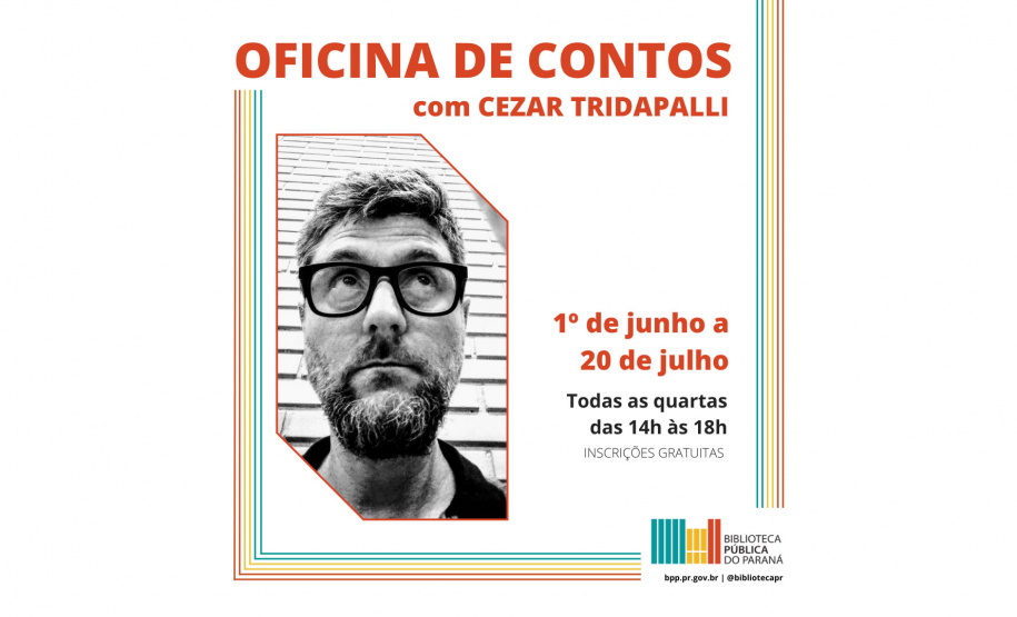 Biblioteca Pública abre inscrições gratuitas para oficina literária de contos