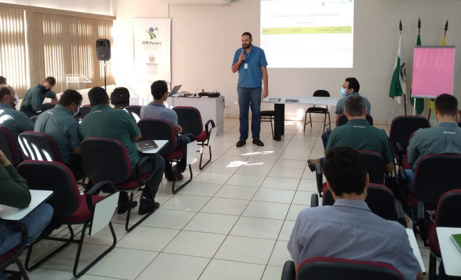 Novas tecnologias na produção de mandioca é tema de capacitação de técnicos do setor