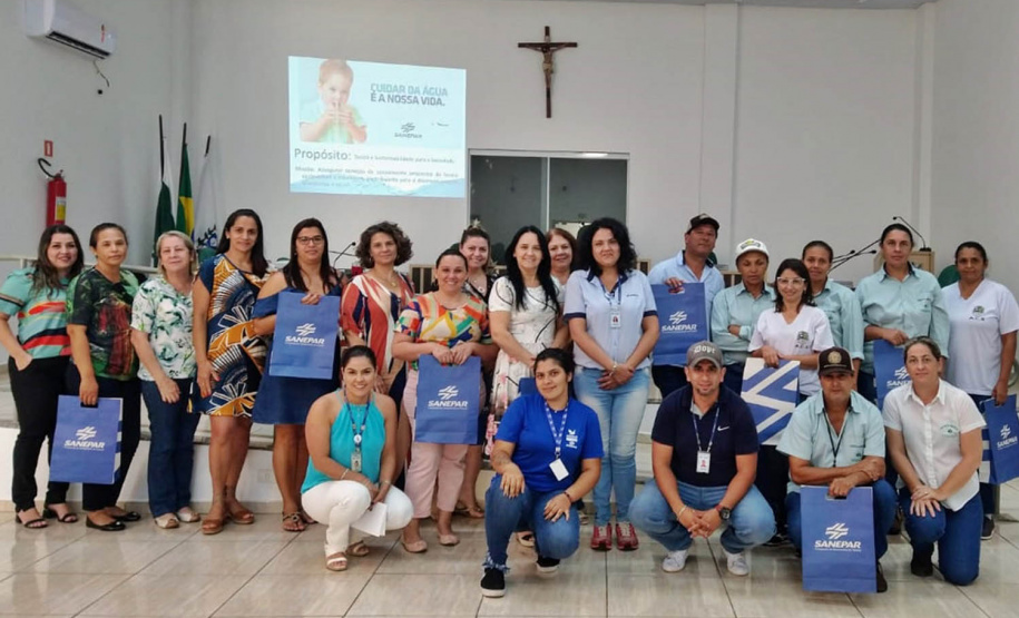 Sanepar forma agentes socioambientais em Santo Inácio