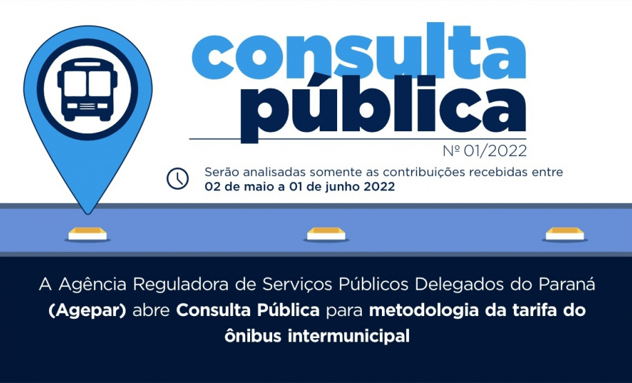 Agepar abre consulta pública para metodologia da tarifa do ônibus intermunicipal