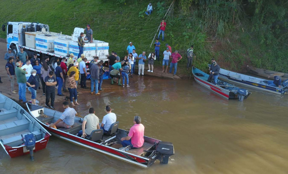 Paraná atinge a marca de 2 milhões de peixes nativos soltos em Bacias Hidrográficas