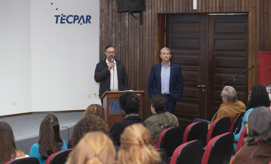 CURITIBA (BRASIL), 12/05/2022;  Presidente do Tecpar Jorge Augusto Callado Afonso, durante apresentação institucional de divulgação do Editlal das Startups da Saúde.- Curitiba, 11/05/2022 - Foto: Hedeson Alves/TECPAR