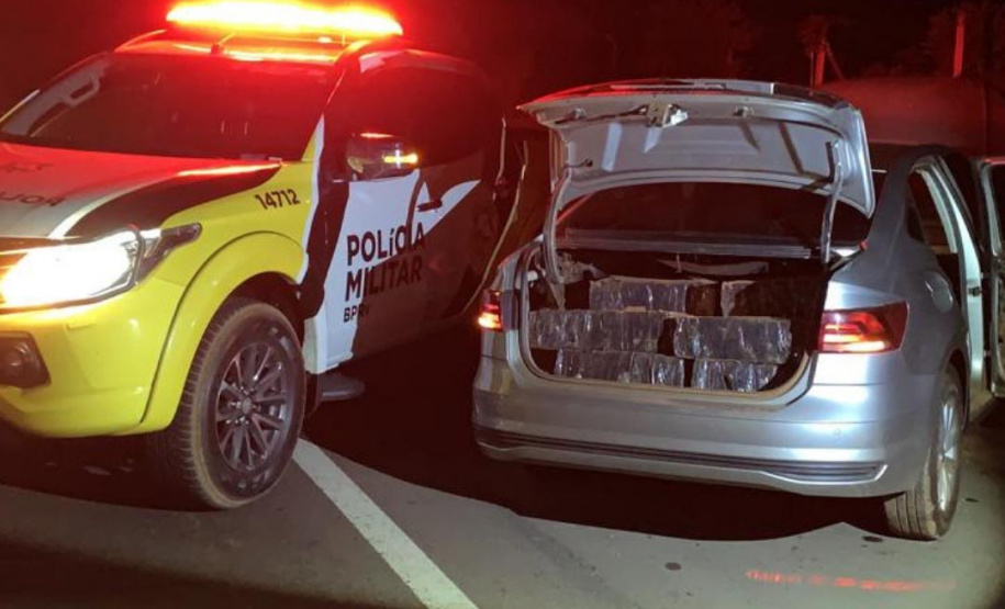 Forças de Segurança, Polícias Civil e Militar, apreendem carregamentos de drogas na região da fronteira - Curitiba, 02/05/2022