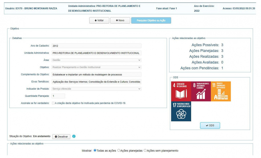 Iniciada elaboração do Plano de Desenvolvimento Institucional de 2022