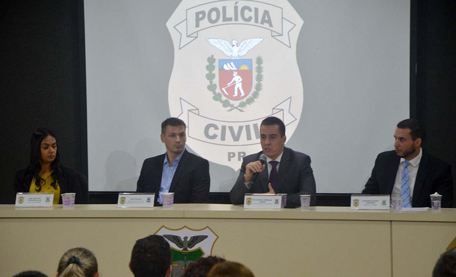 PCPR recebe palestrantes do Serviço de Segurança Diplomática dos EUA