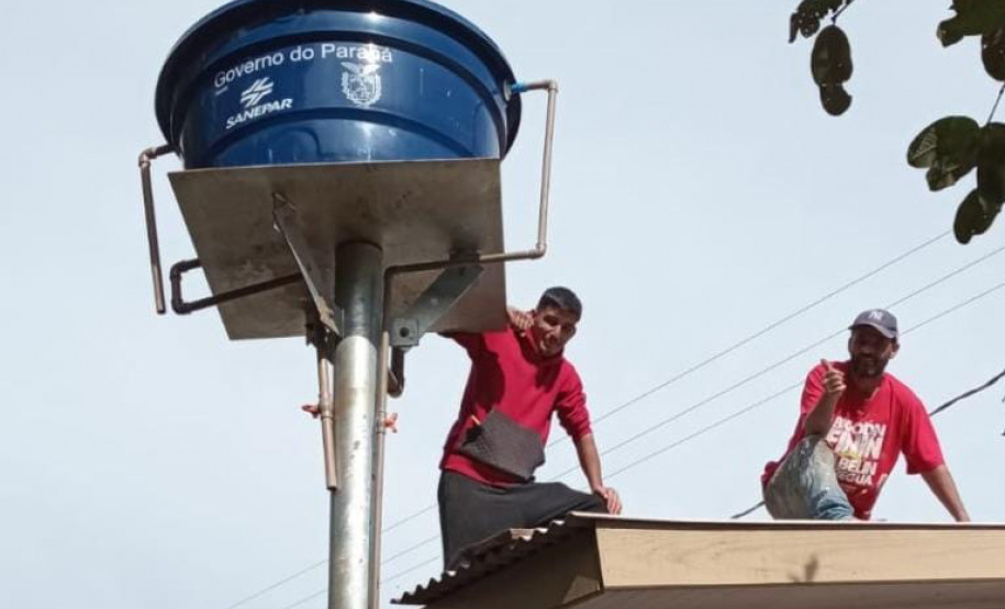 Projeto Caixa d’Água Boa já atendeu quase 500 famílias neste ano