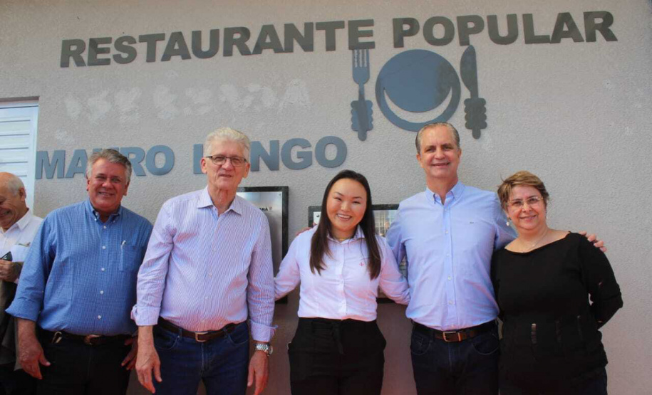 dInauguração do Restaurante Popular Comida Boa Marcos Longo, em Maringá -