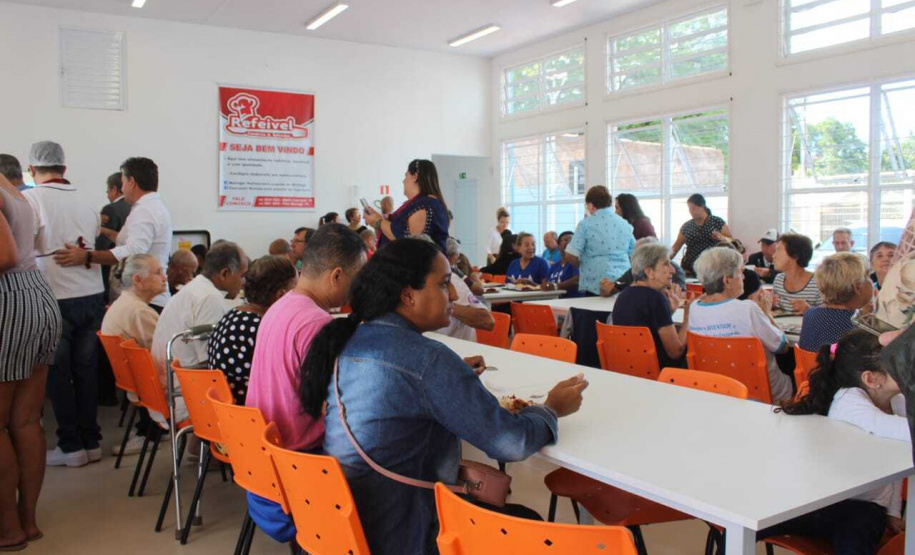 dInauguração do Restaurante Popular Comida Boa Marcos Longo, em Maringá -