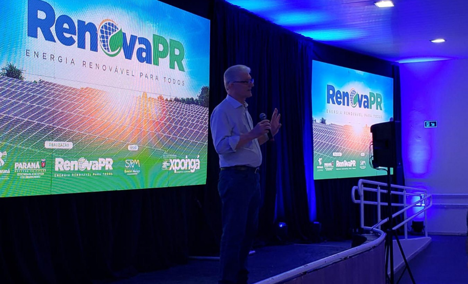 Produtores comemoram economia na conta de luz durante o evento do RenovaPR