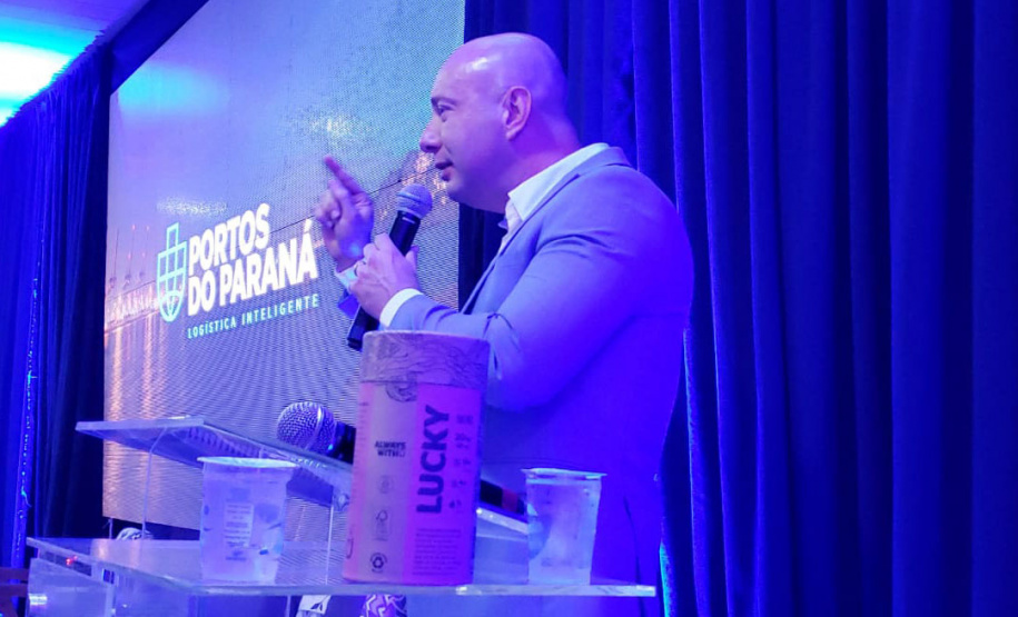 Investimentos da Portos do Paraná são apresentados em Fórum de Negócios Internacionais, na Expoingá