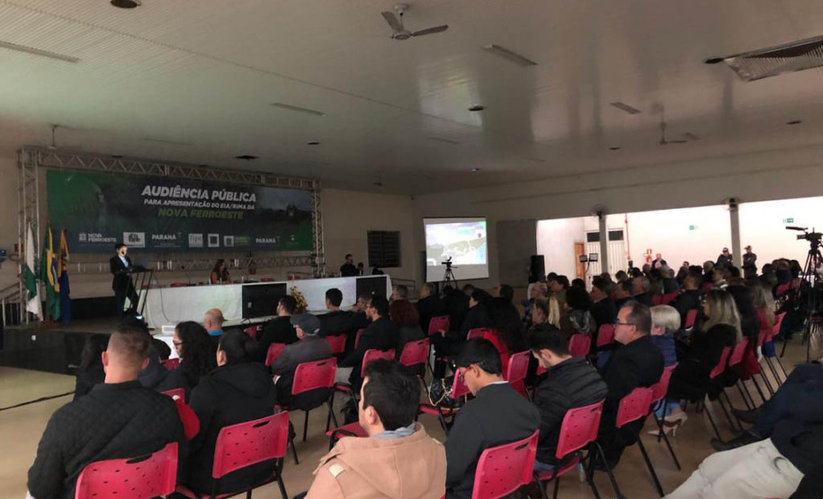 Audiência Pública da Nova Ferroeste em Guaira - 18/05/2022