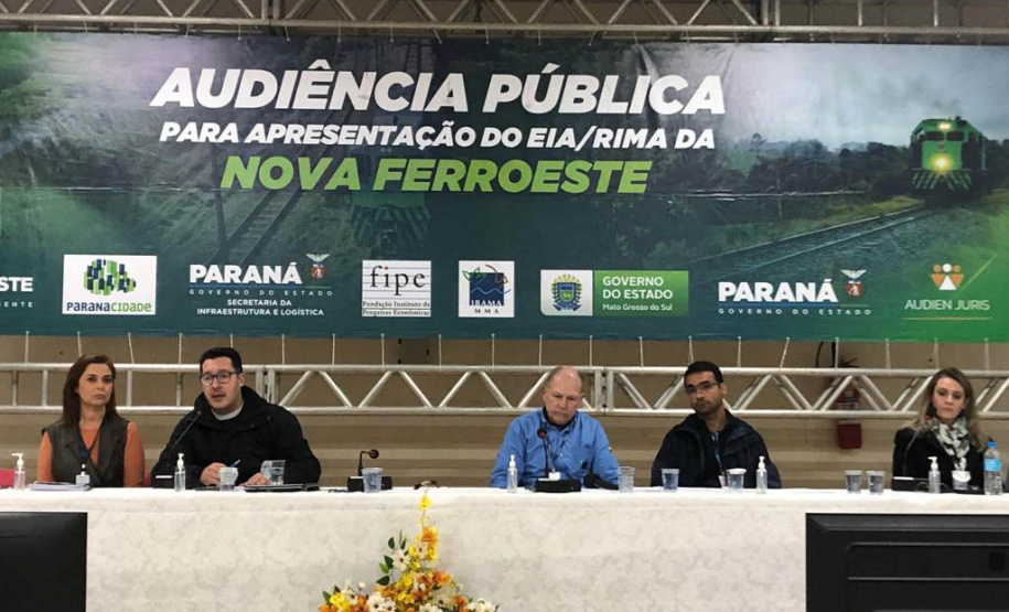 Audiência Pública da Nova Ferroeste em Guaira - 18/05/2022