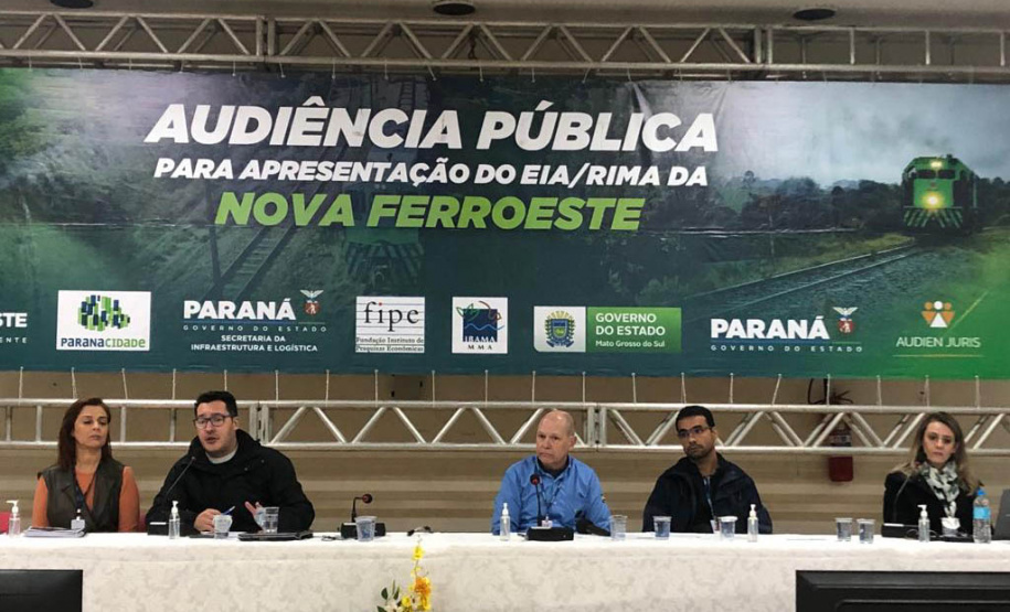 Audiência Pública da Nova Ferroeste em Guaira - 18/05/2022