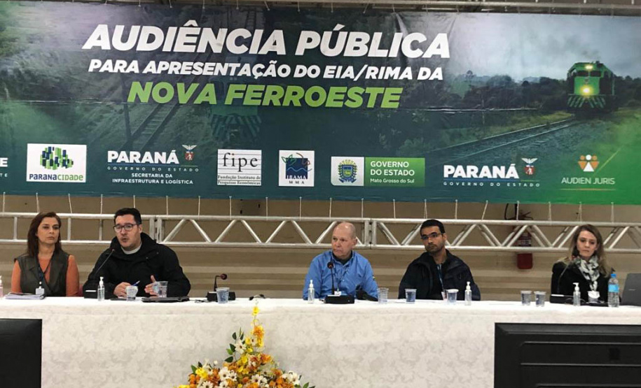 Audiência Pública da Nova Ferroeste em Guaira - 18/05/2022