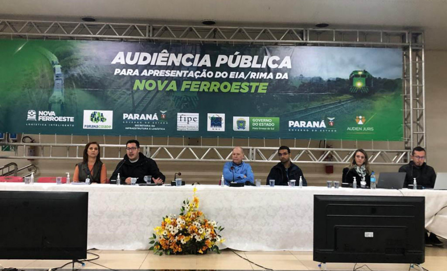 Audiência Pública da Nova Ferroeste em Guaira - 18/05/2022