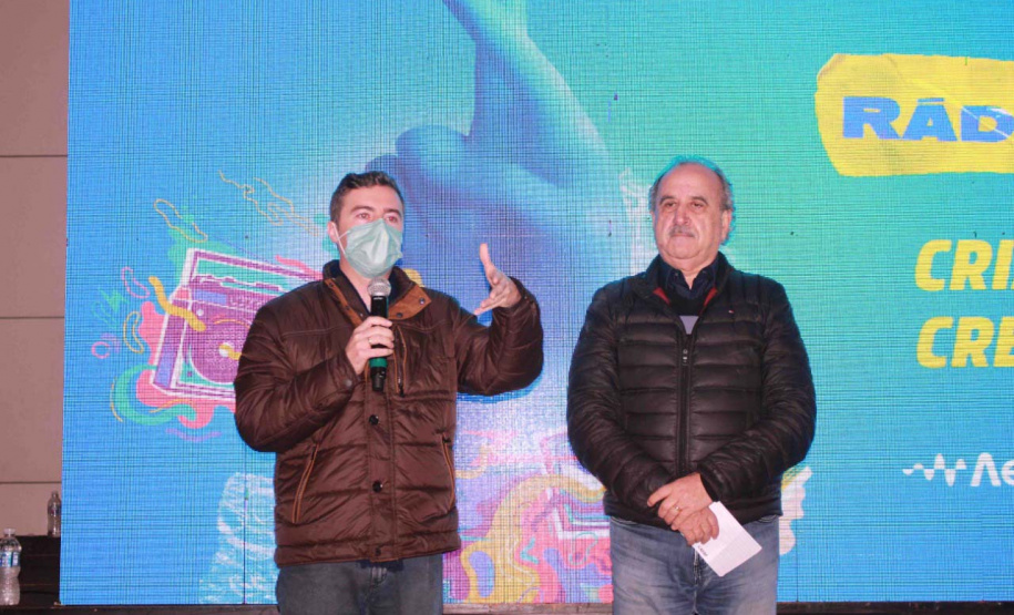 Secretário de Estado da Comunicação e da Cultura, João Evaristo Debiasi, participa de encontros da radiodifusão paranaense em Umuarama e Campo Mourão -