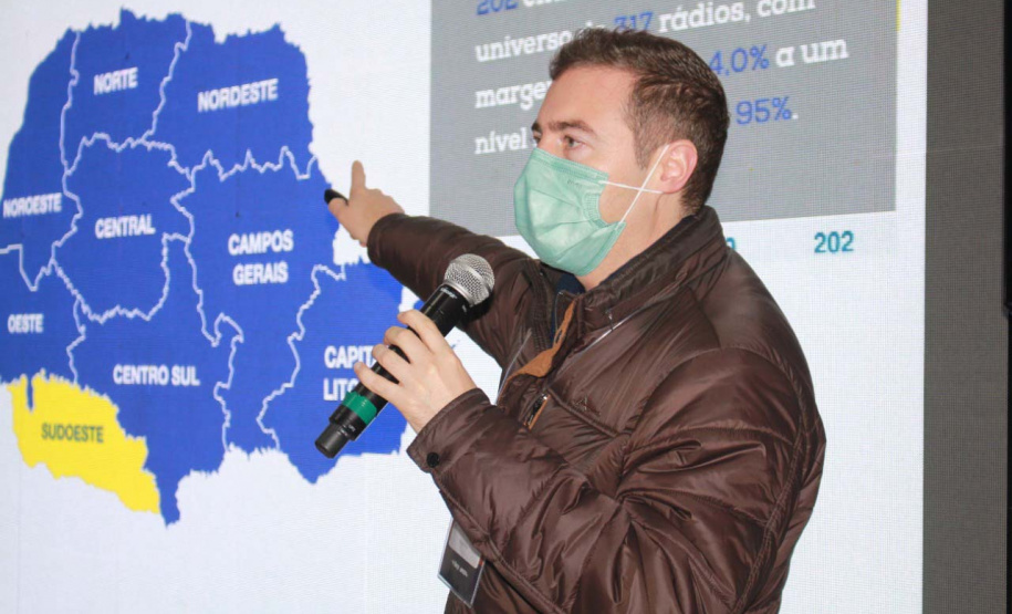 Secretário de Estado da Comunicação e da Cultura, João Evaristo Debiasi, participa de encontros da radiodifusão paranaense em Umuarama e Campo Mourão -