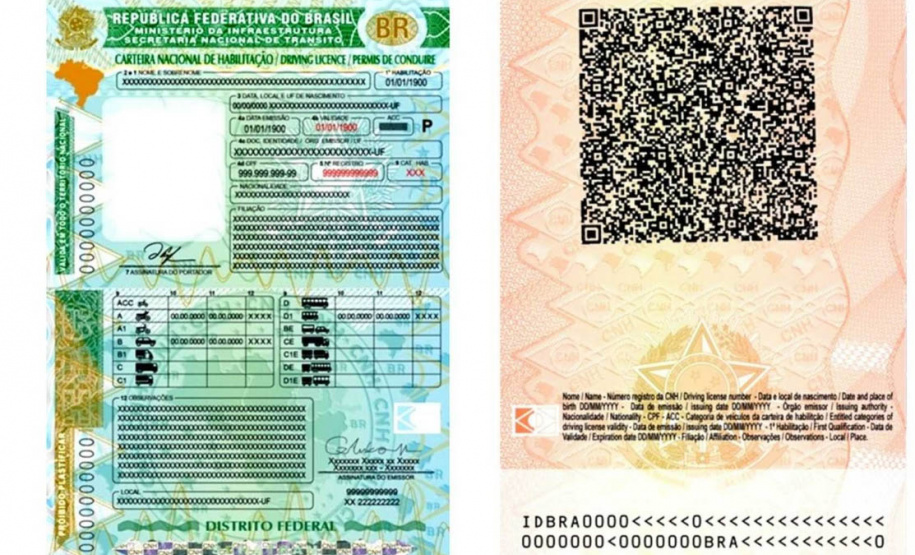 Novo modelo de CNH e placa preta de colecionadores passam a circular nesta quarta-feira