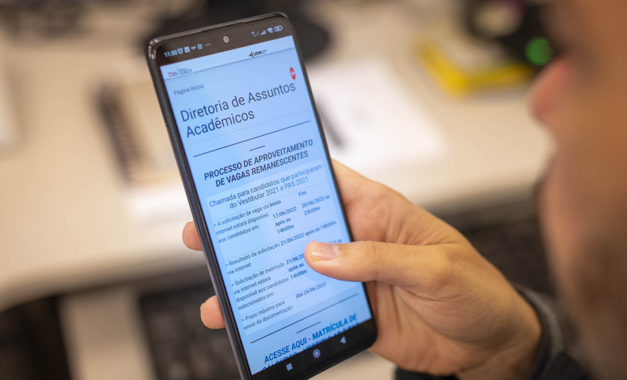 1.470 vagas remanescentes para cursos da UEM: datas são prorrogadas